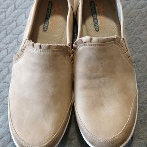 Skechers "Suede" Ruffled Loafers